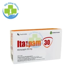 ITAZPAM 30 - Hộp 3 vỉ x 10 viên